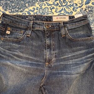 AG Adriano Goldschmied Women’s Isabelle High Rise Straight Crop Jeans -27R